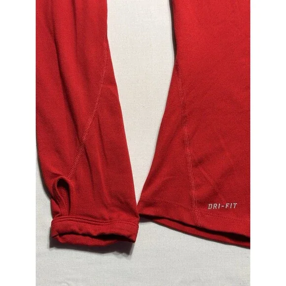 Ball State Cardinals Tennis Nike Pullover Women's XS Element 1/2 Zip Dri Fit - Picture 6 of 12